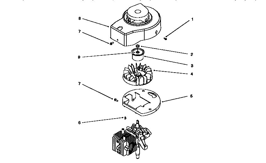 Engine Assembly 2 Diagram and Parts List for 10314 6900001 AND UP Lawn Boy Lawn Mower